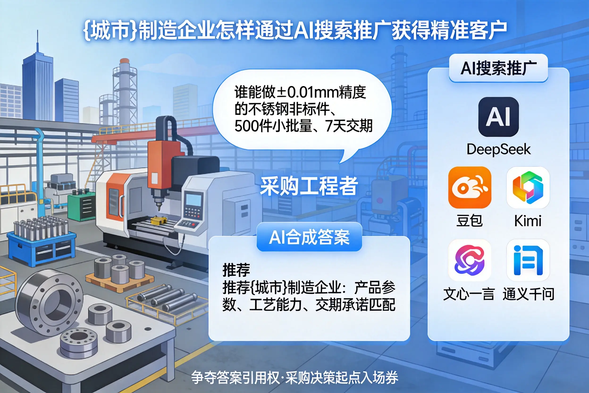 莆田制造企业怎样通过AI搜索推广获得精准客户