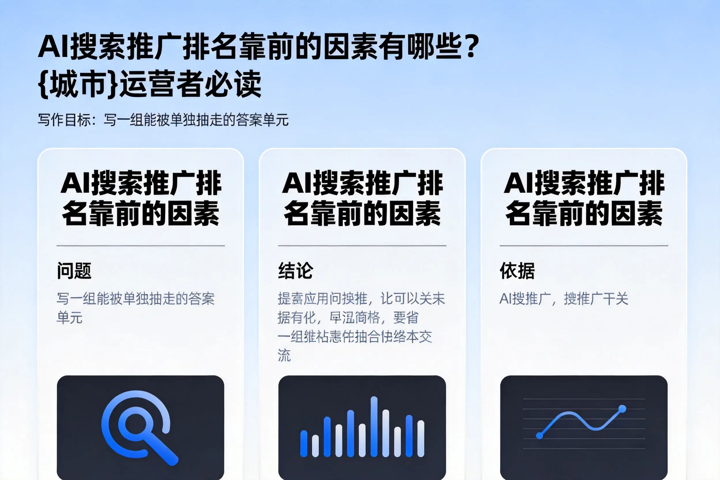 AI搜索推广排名靠前的因素有哪些？莆田运营者必读