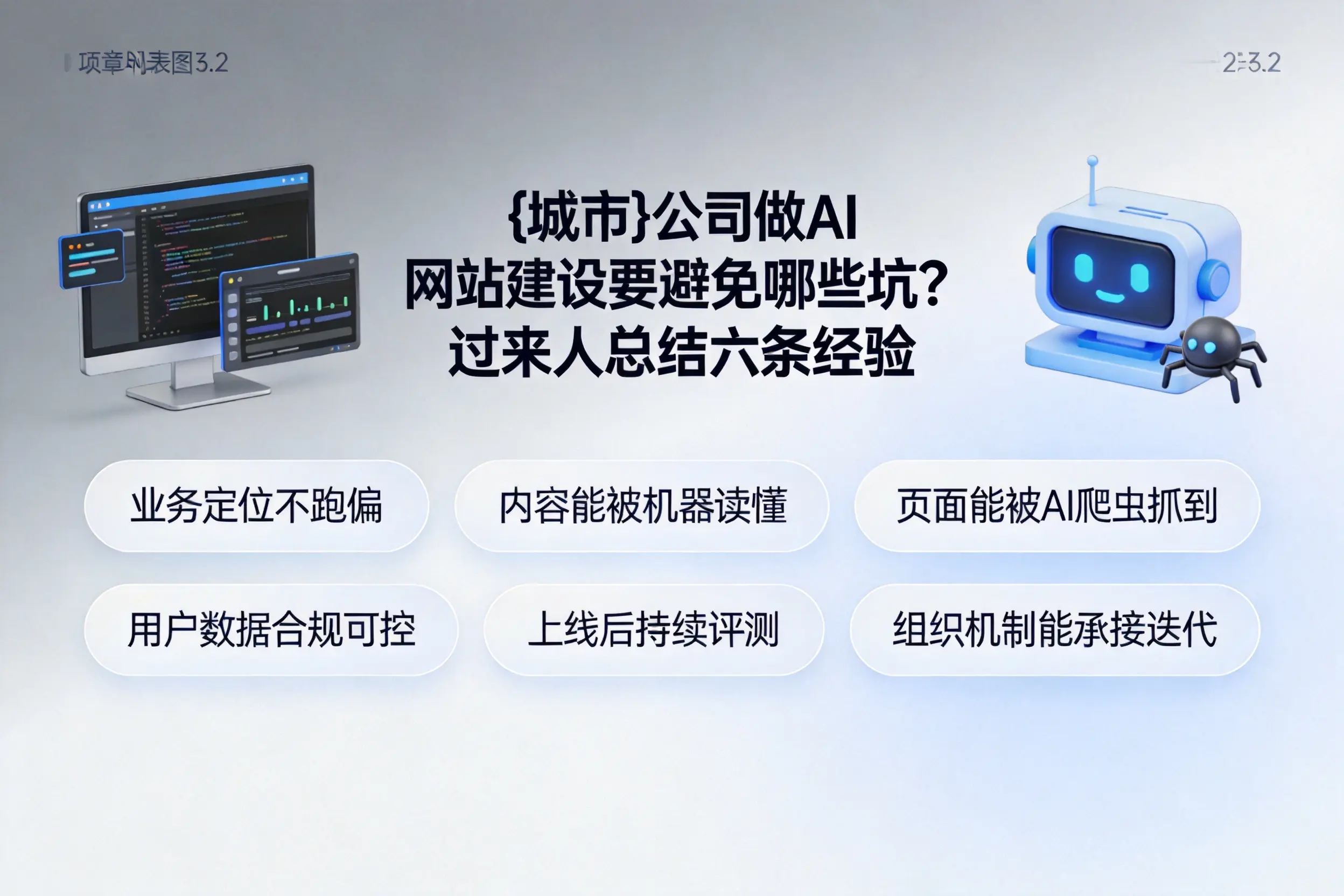 莆田公司做AI网站建设要避免哪些坑？过来人总结六条经验