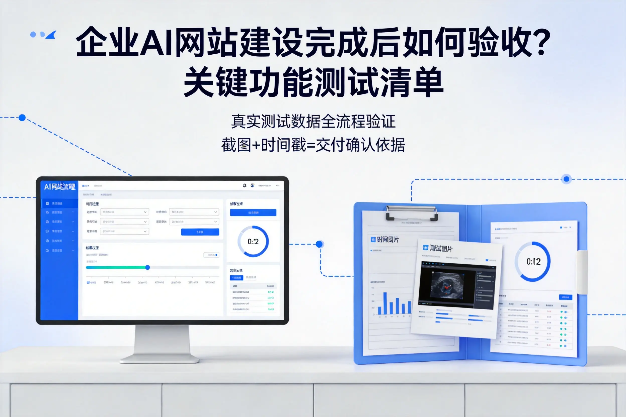 莆田企业AI网站建设完成后如何验收？关键功能测试清单